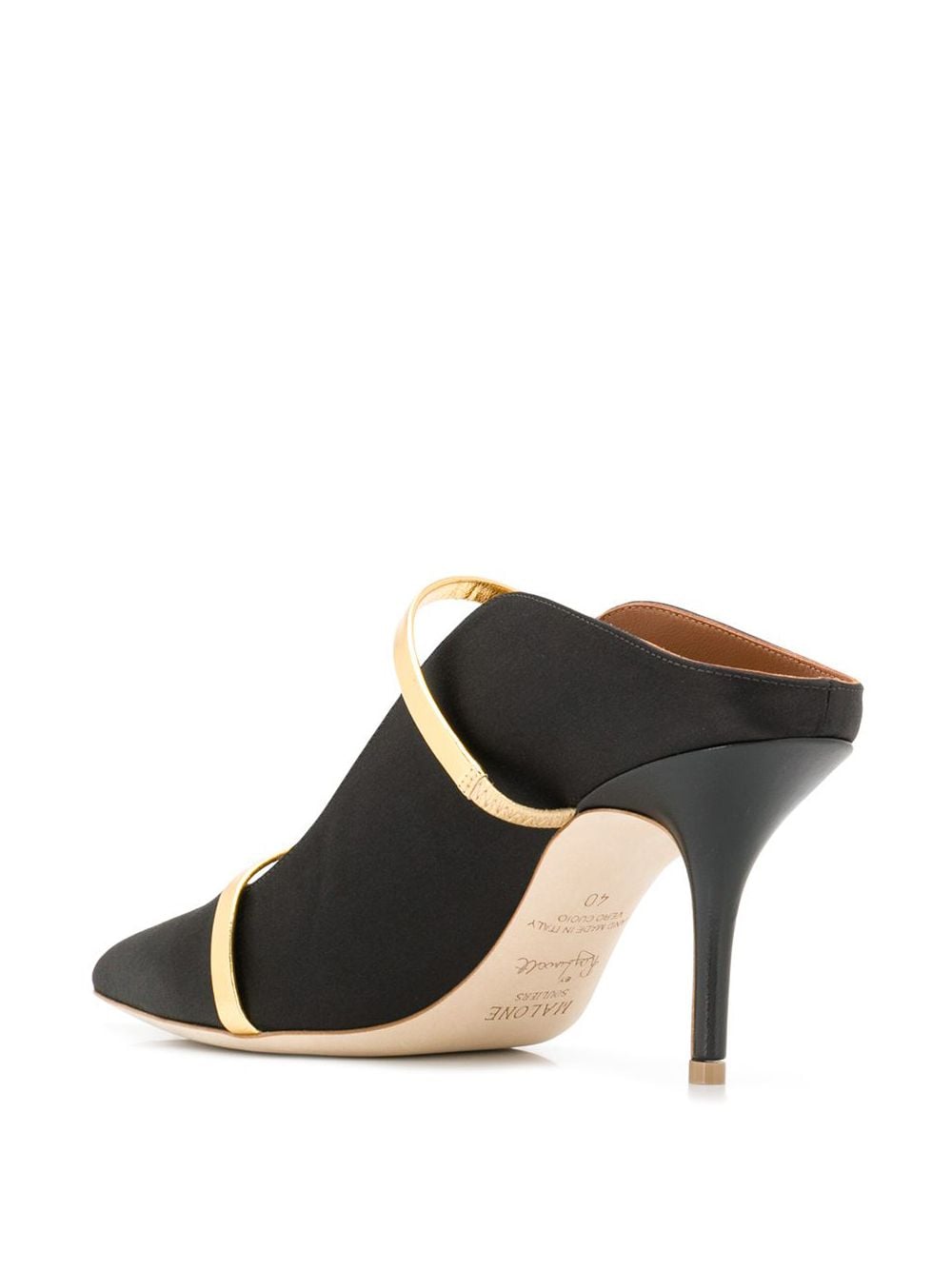 Malone Souliers With Heel Black