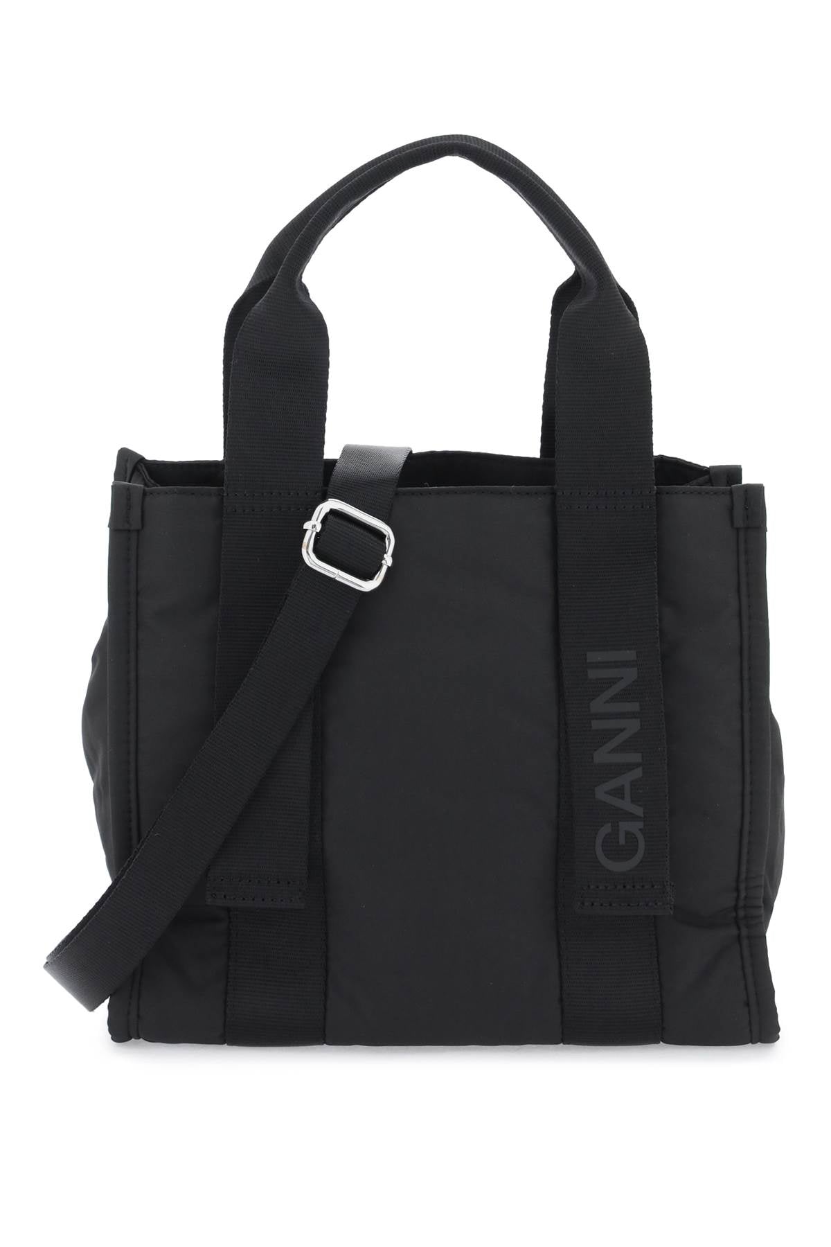 Ganni Tech Tote Bag   Blue