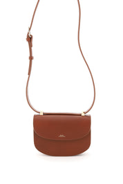 A.P.C. Genève Mini Crossbody Bag   Brown