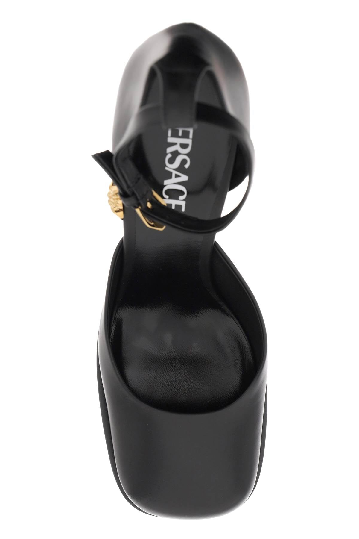 Versace 'Medusa Aevitas' Pumps   Black