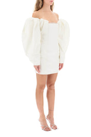 Jacquemus La Robe Taffetas Mini Dress   White