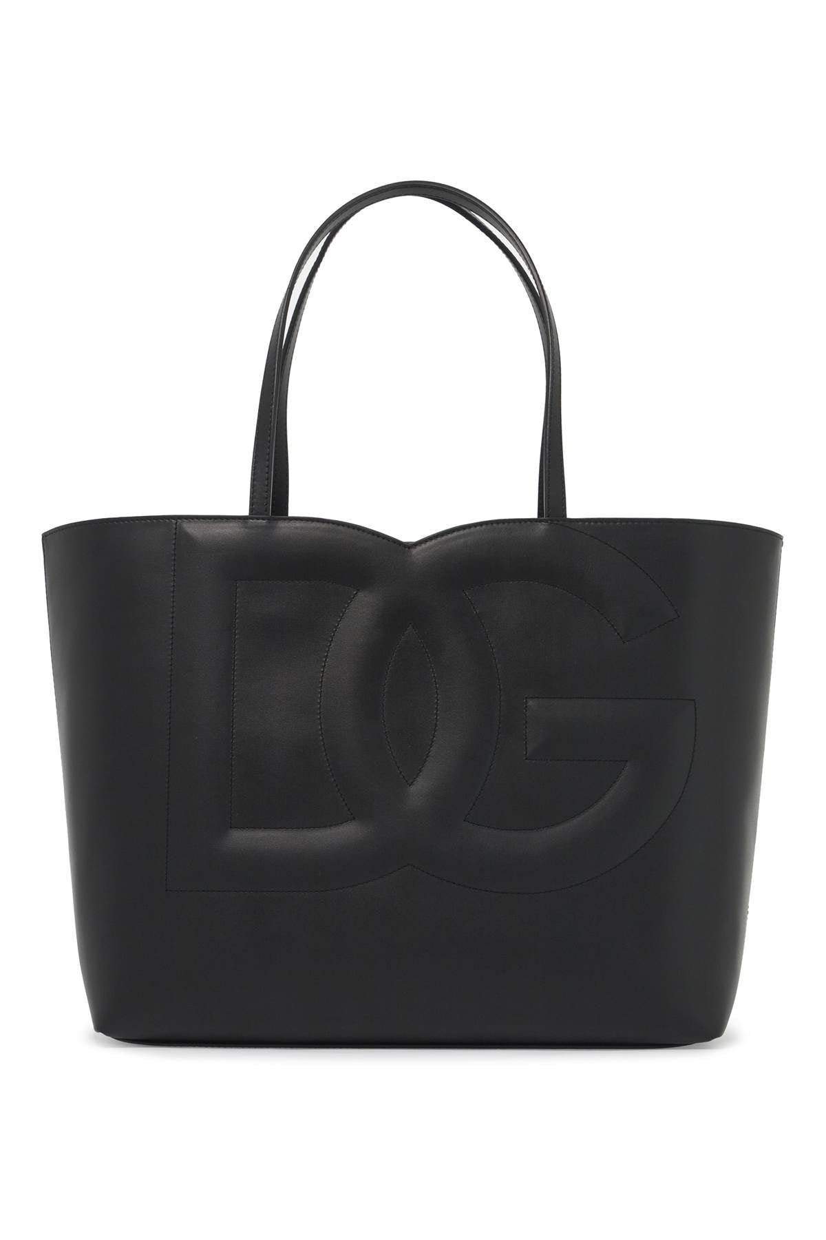 Dolce & Gabbana Dg Logo Tote Bag   Black