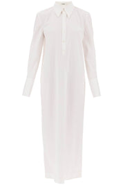 Interior Maxi Chemisier Dress Fletcher In   White