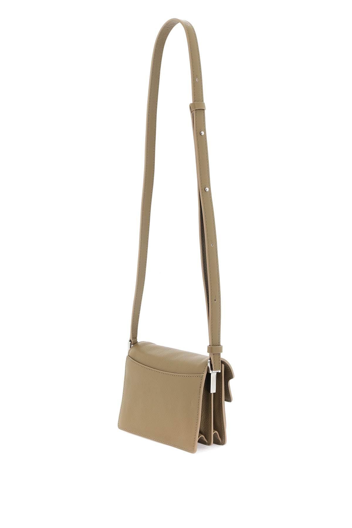 Marni Mini Soft Trunk Shoulder Bag   Beige