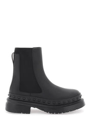 Valentino Garavani Rockstud M Way Ankle Boots   Black