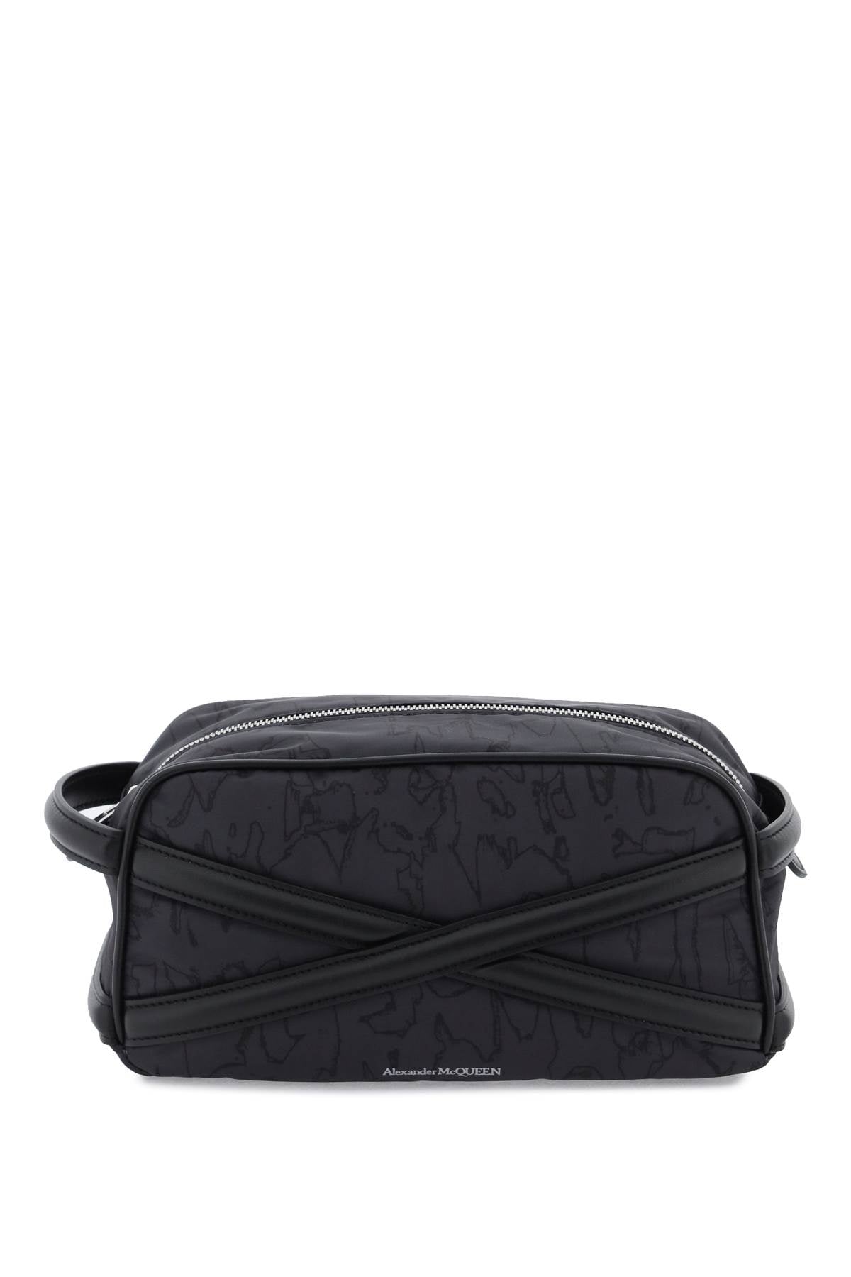 Alexander Mcqueen The Harness Vanity Case   Black