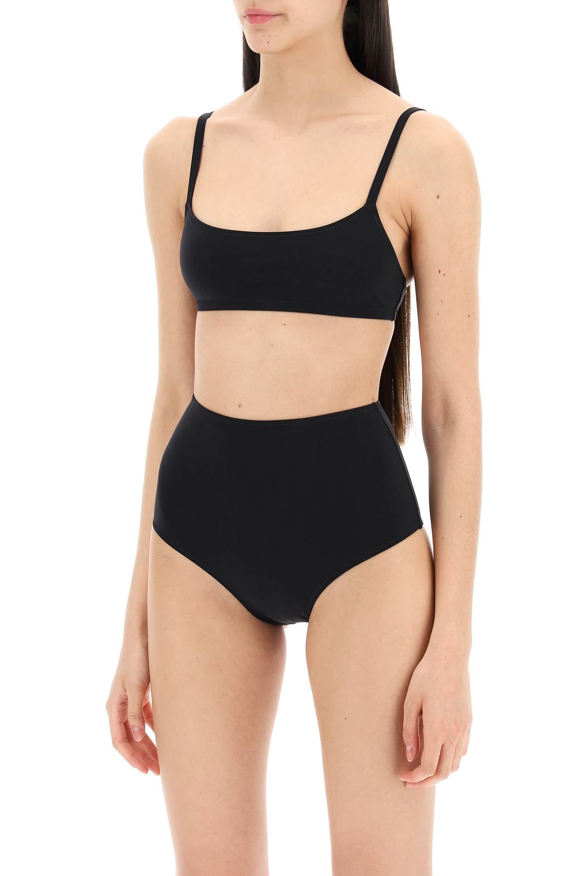 Lido Eleven High Waist Bikini Set   Black