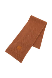 Etro Ribbed Wool Scarf   Brown