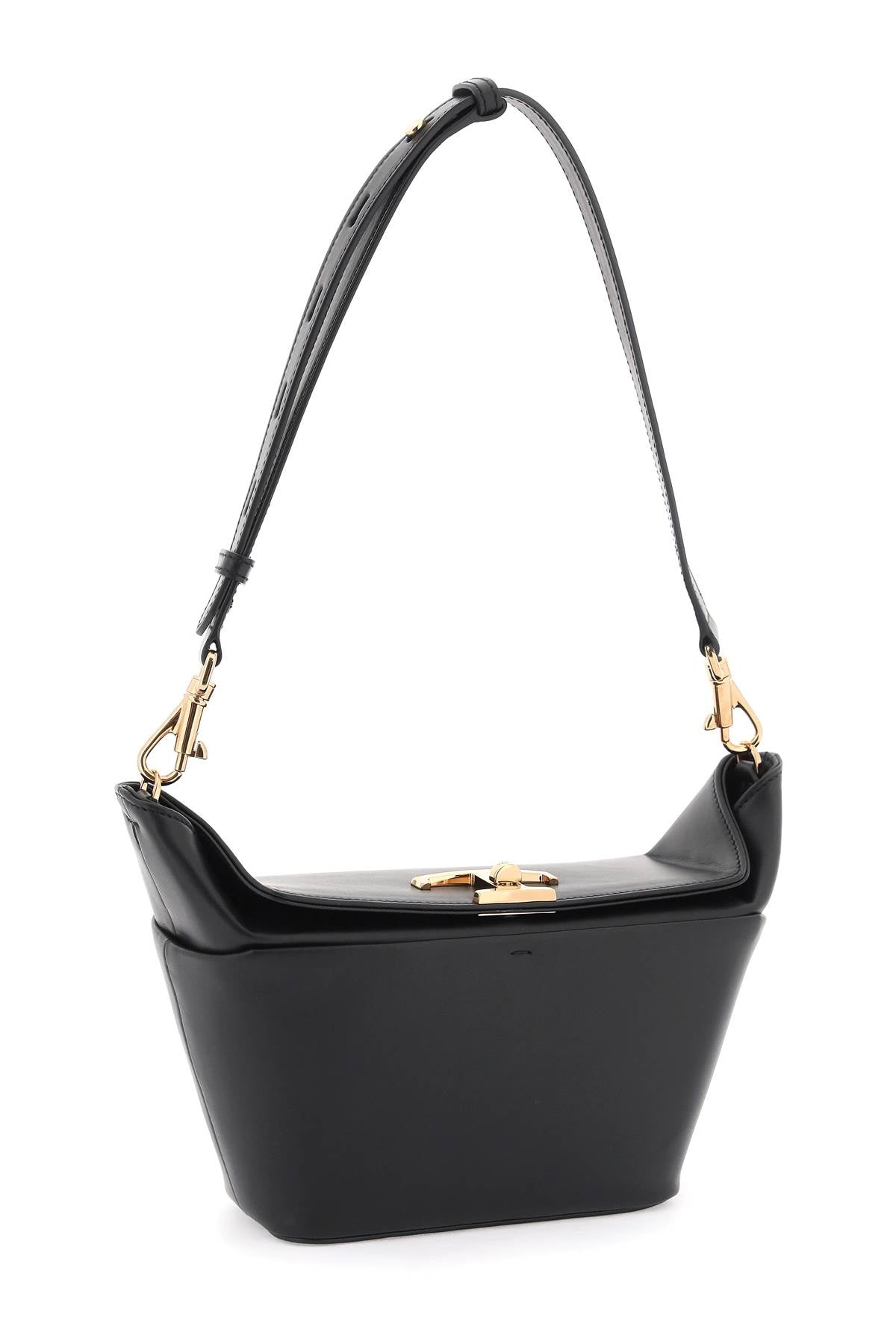 Tod's Timeless T Box Bag   Black