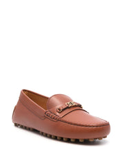 Tod's Flat Shoes Leather Brown