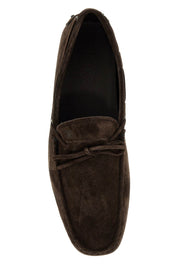 Tod's Gommino Loafers With Laces   Brown