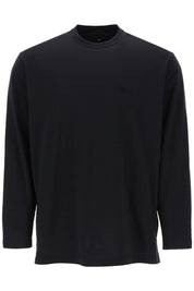 Y 3 Long Sleeve T Shirt   Black