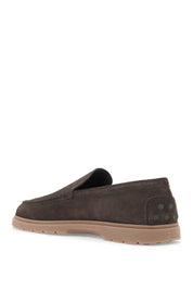 Tod's Suede Loafers   Brown