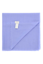 Agnona Tone On Tone Jacquard Logo Scarf   Purple