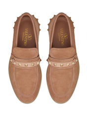 Valentino Garavani Flat Shoes Camel