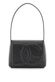 Dolce & Gabbana Dg Logo Shoulder Bag   Black