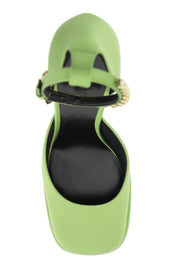 Versace Medusa Aevitas Platform Pumps   Green