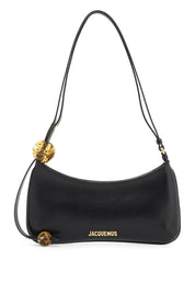 Jacquemus Le Bisou Perle Shoulder Strap   Black