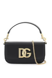 Dolce & Gabbana Smooth Leather 3.5 Handbag   Black