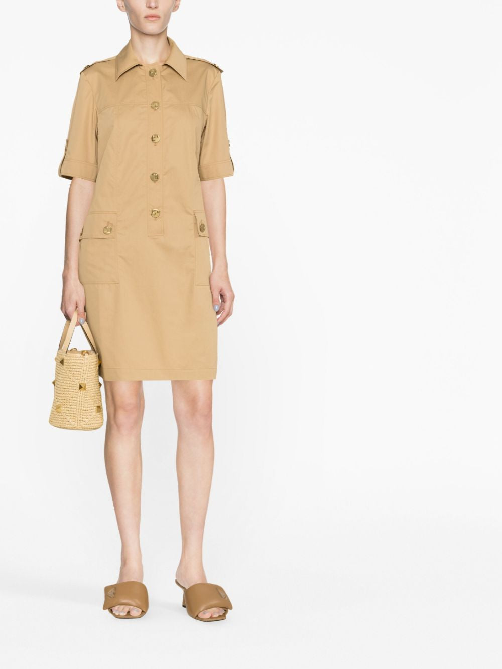 Tory Burch Dresses Beige