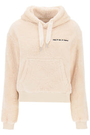 Isabel Marant Etoile Maeva Hoodie With Logo Embroidery   Beige