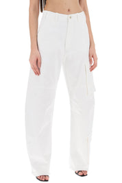 Darkpark Rose Cargo Pants   White