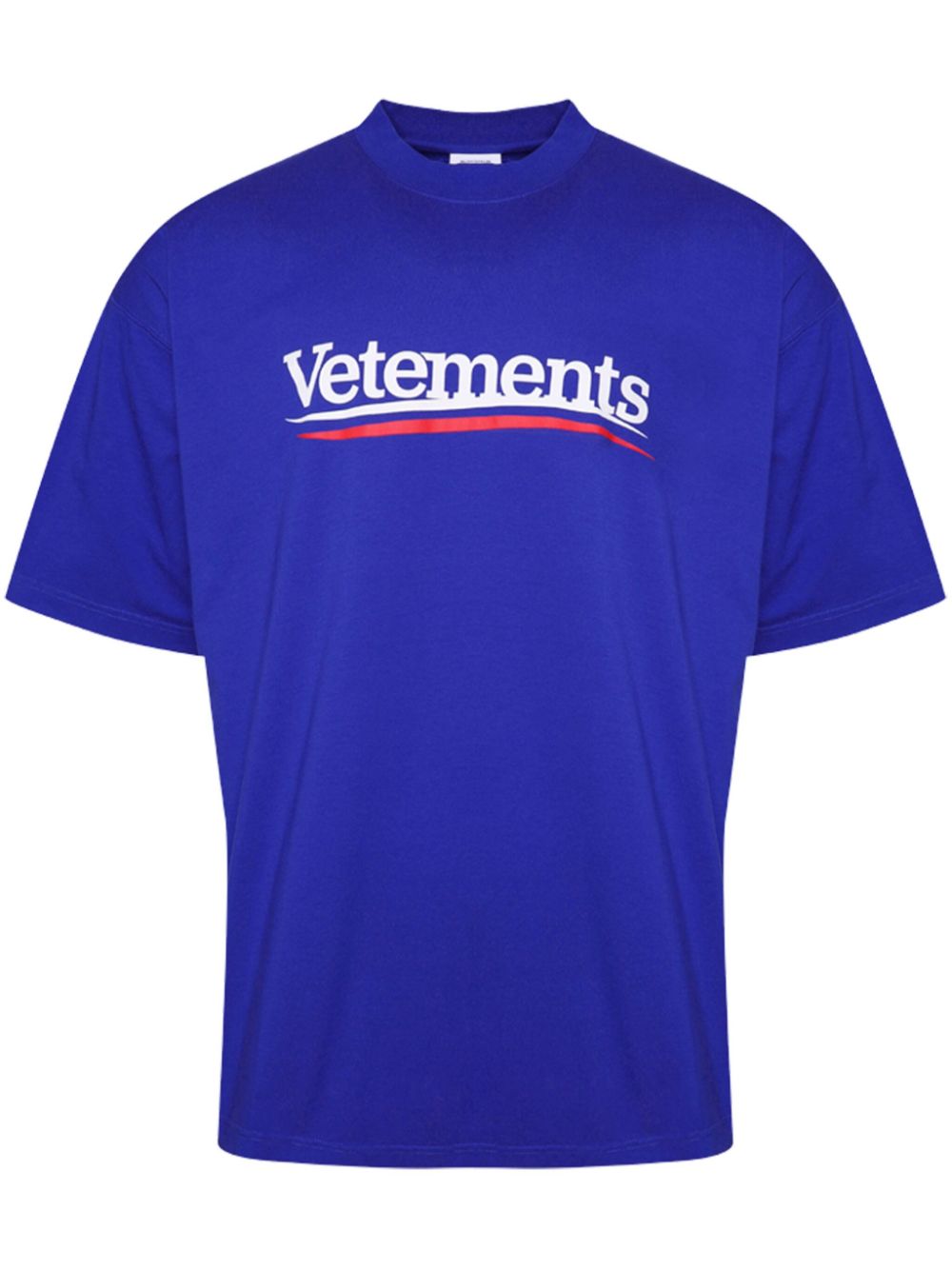 Vetements T Shirts And Polos Blue