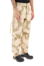 Darkpark Saint Cotton Cargo Pants   Beige