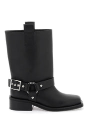 Ganni Biker Ankle   Black