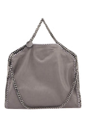 Stella Mc Cartney Falabella 3 Chain Tote   Grey