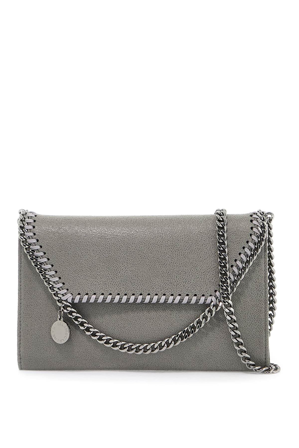 Stella Mc Cartney Shaggy Deer Mini Crossbody Bag   Grey