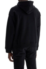 Moschino Hooded Sweatshirt With Drawn   Black