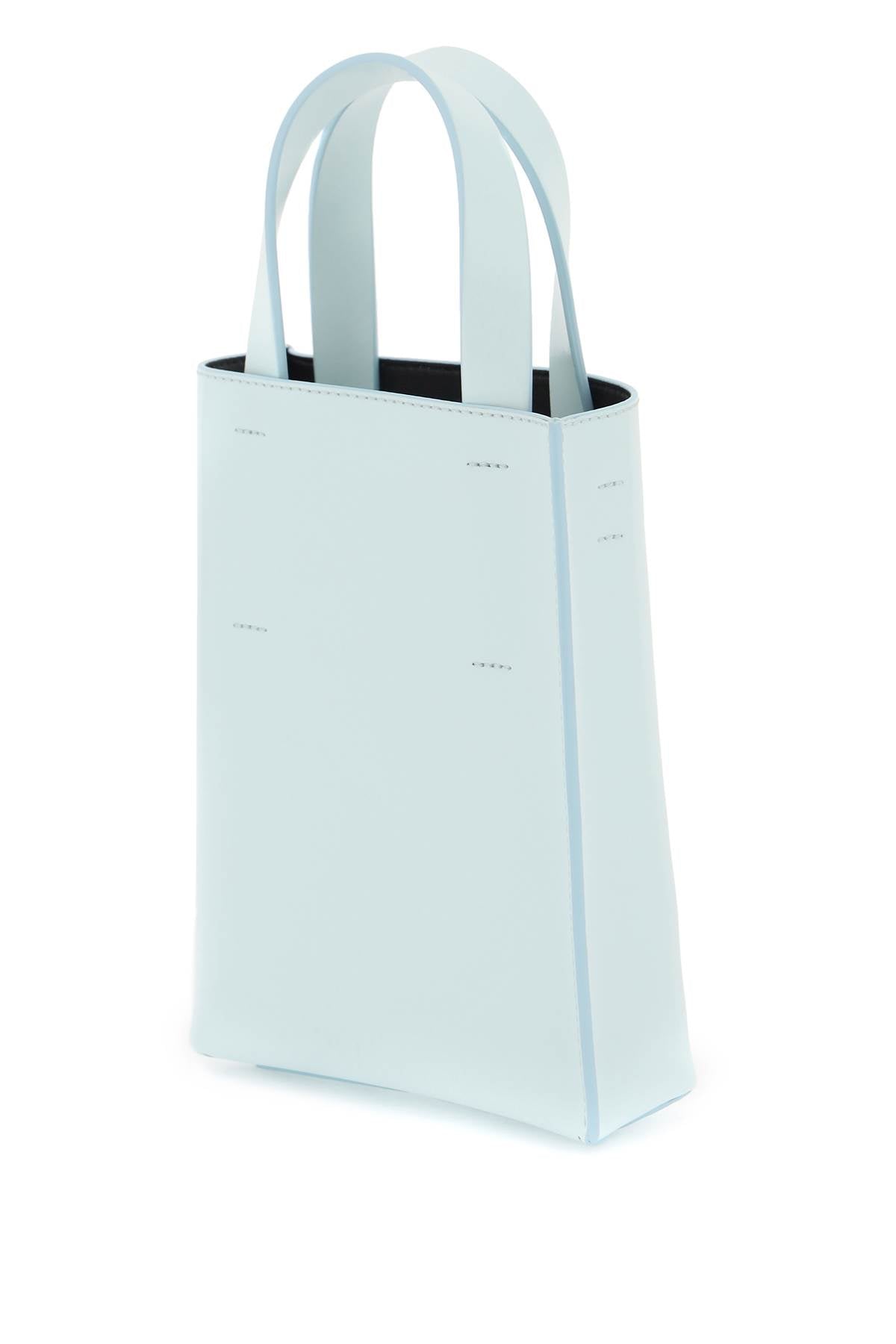 Marni Nano Museo Tote Bag   Light Blue