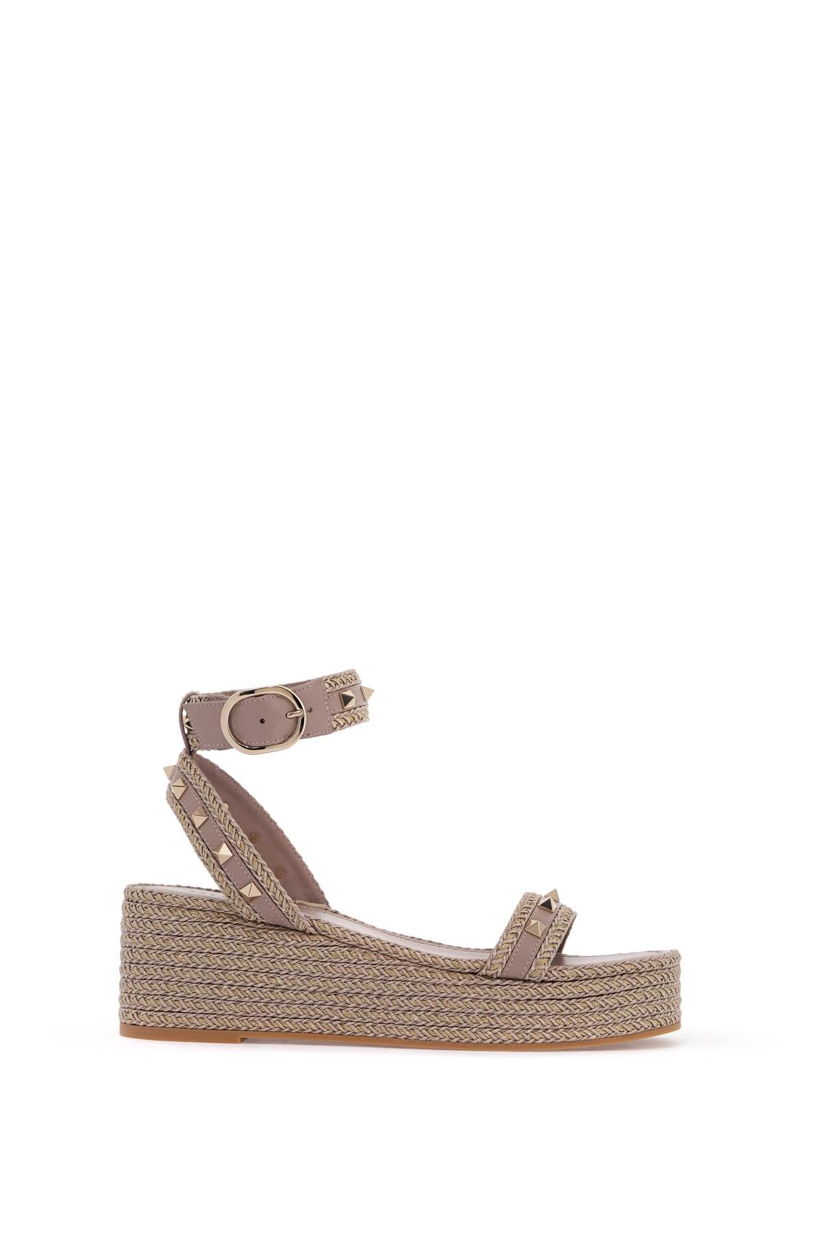 Valentino Garavani Flatform Espadrille   Neutral