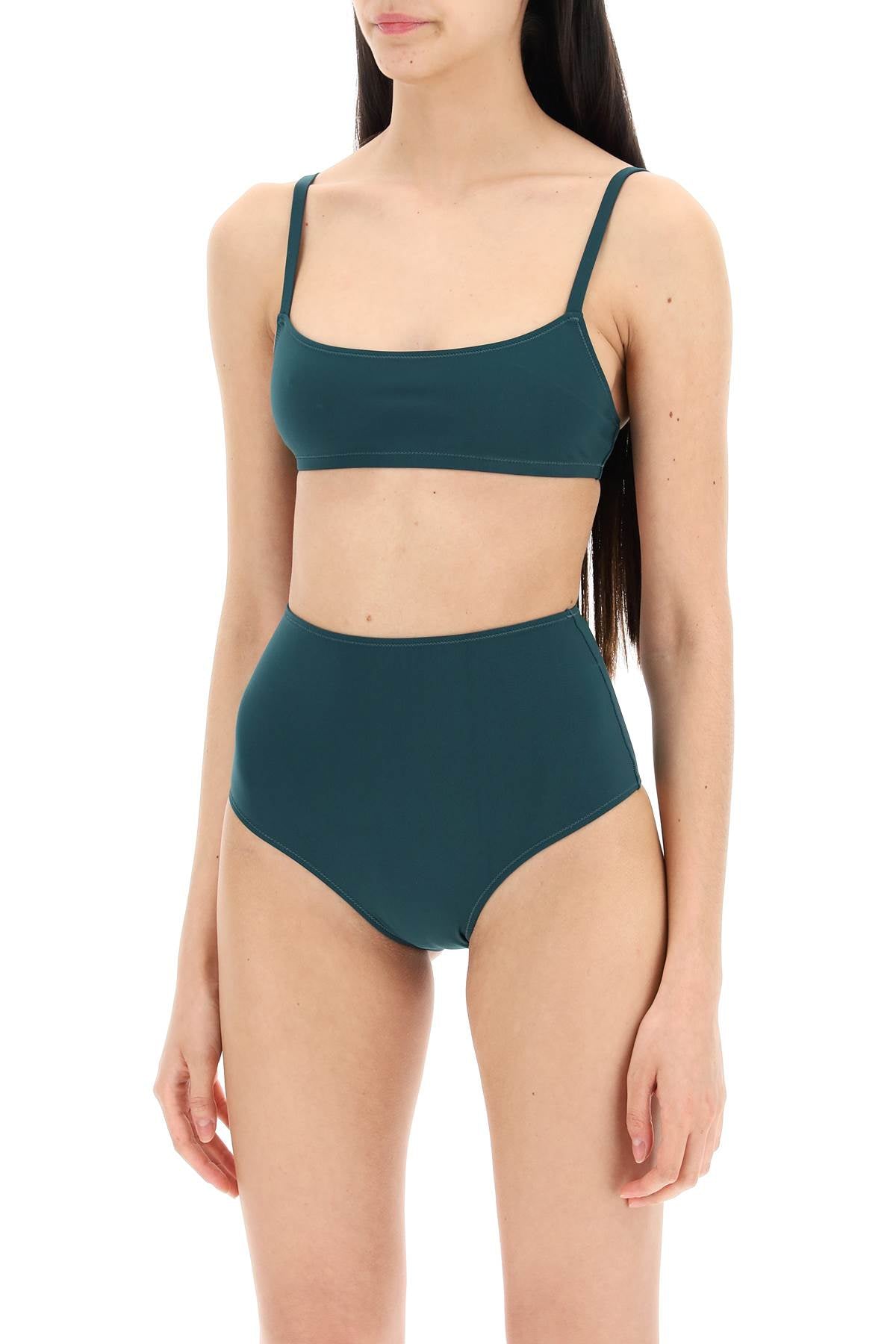 Lido Eleven High Waist Bikini Set   Green