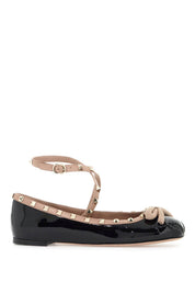 Valentino Garavani "rockstud Patent Leather Ball   Black