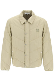 Maison Kitsune Quilted Jacket   Khaki