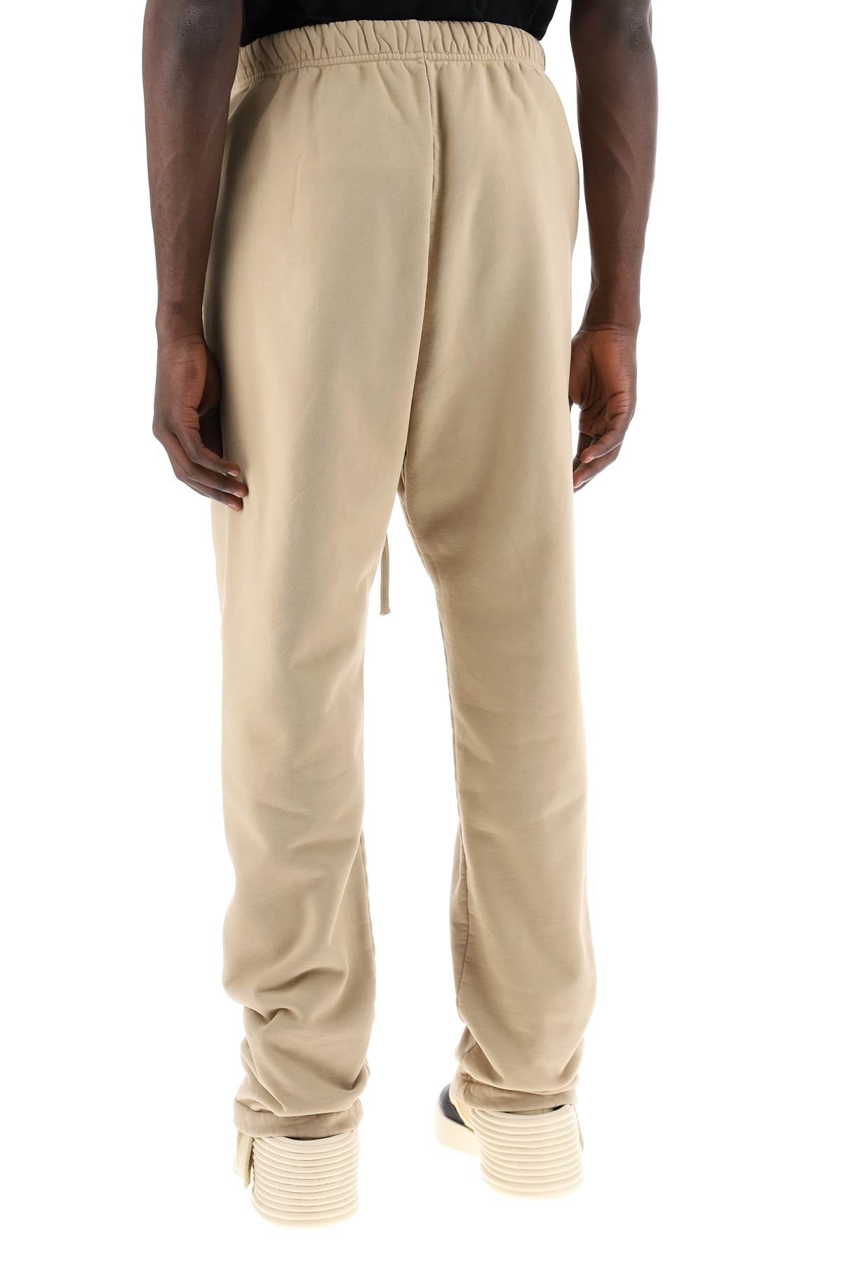 Fear Of God Replace With Double Quotebrushed Cotton Joggers For   Neutral