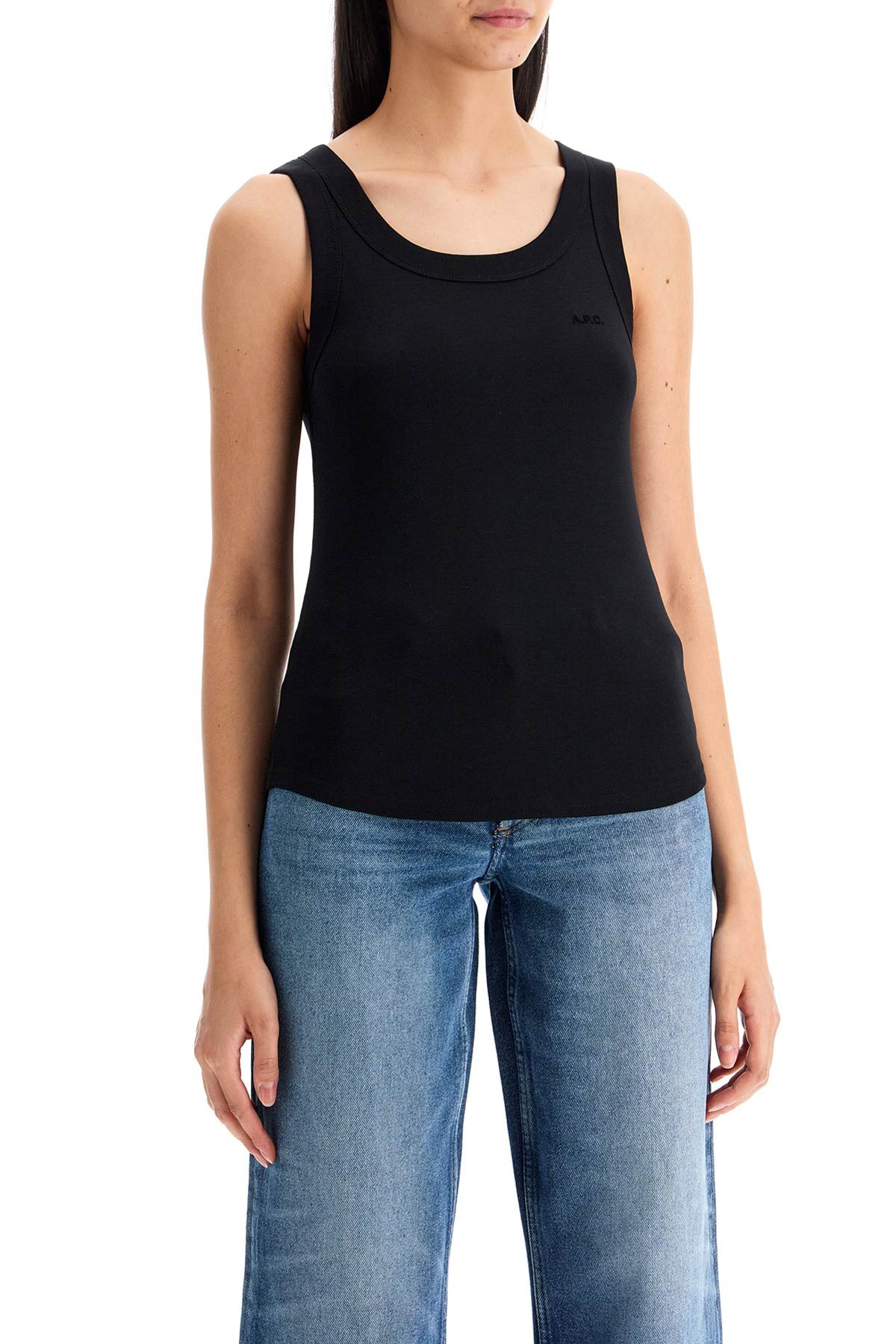 A.P.C. Agathe Tank Top For   Black