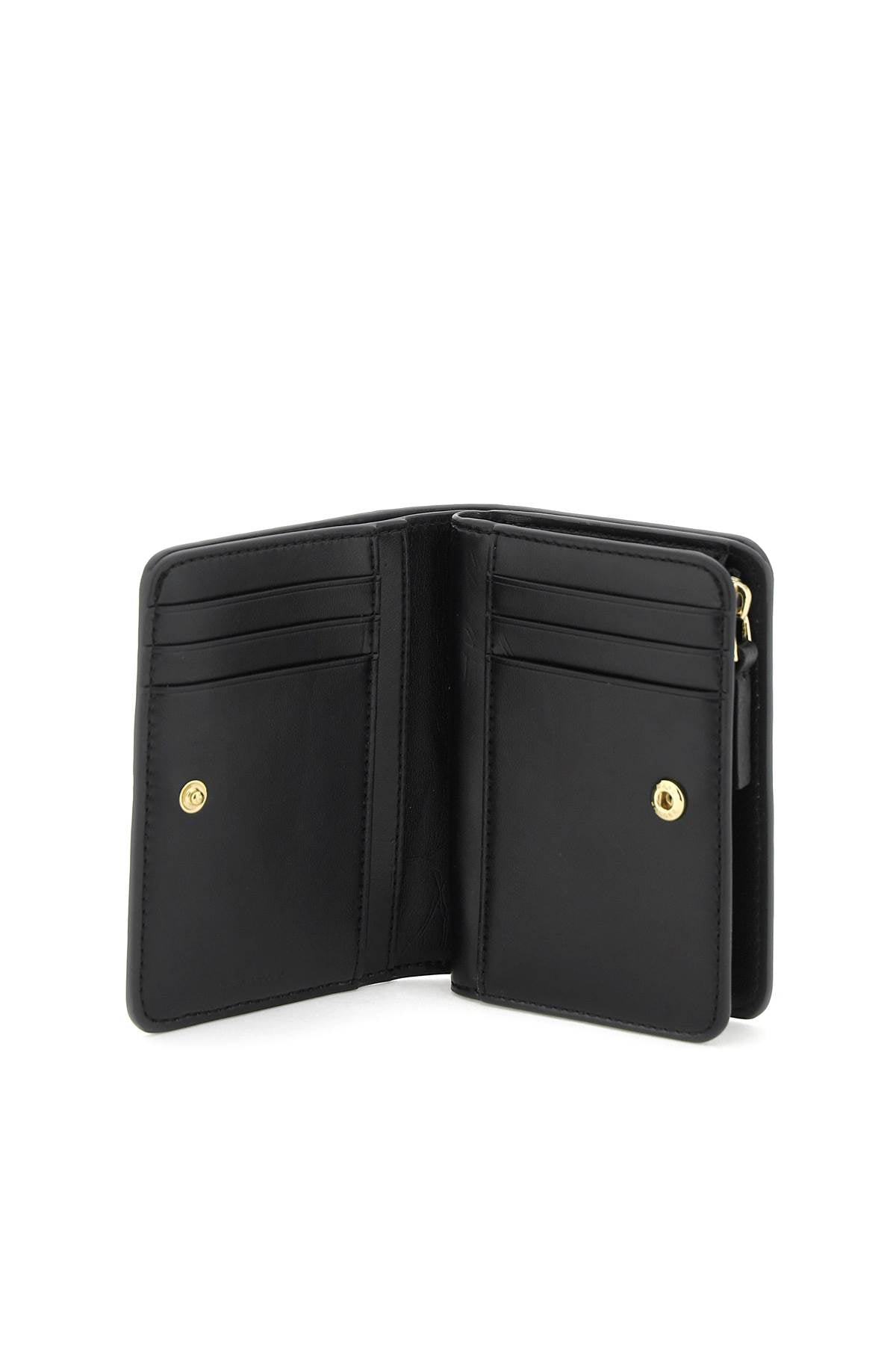 Marc Jacobs The J Marc Mini Compact Wallet   Black