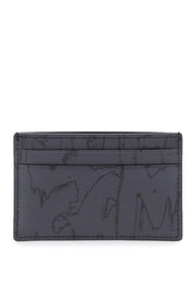 Alexander Mcqueen graffiti cardholder