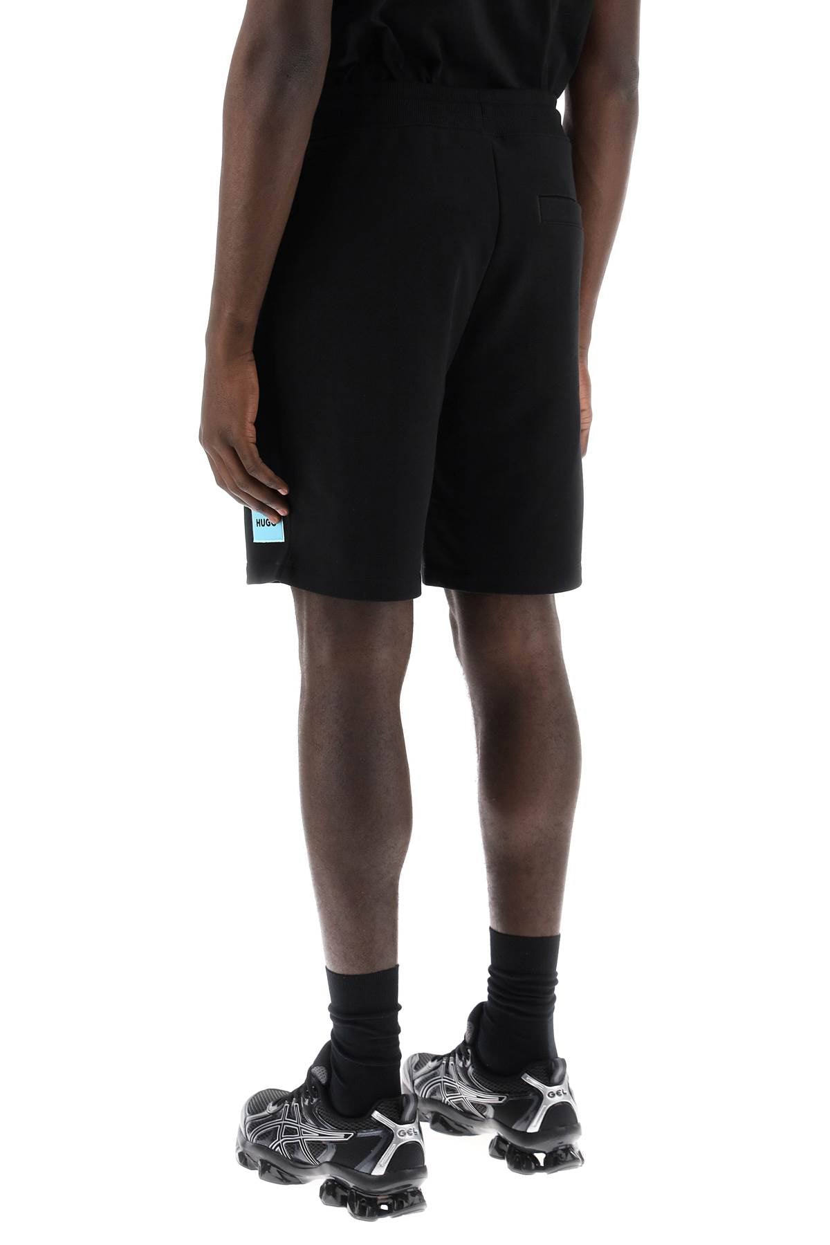 Hugo Diz Sweat Shorts   Black