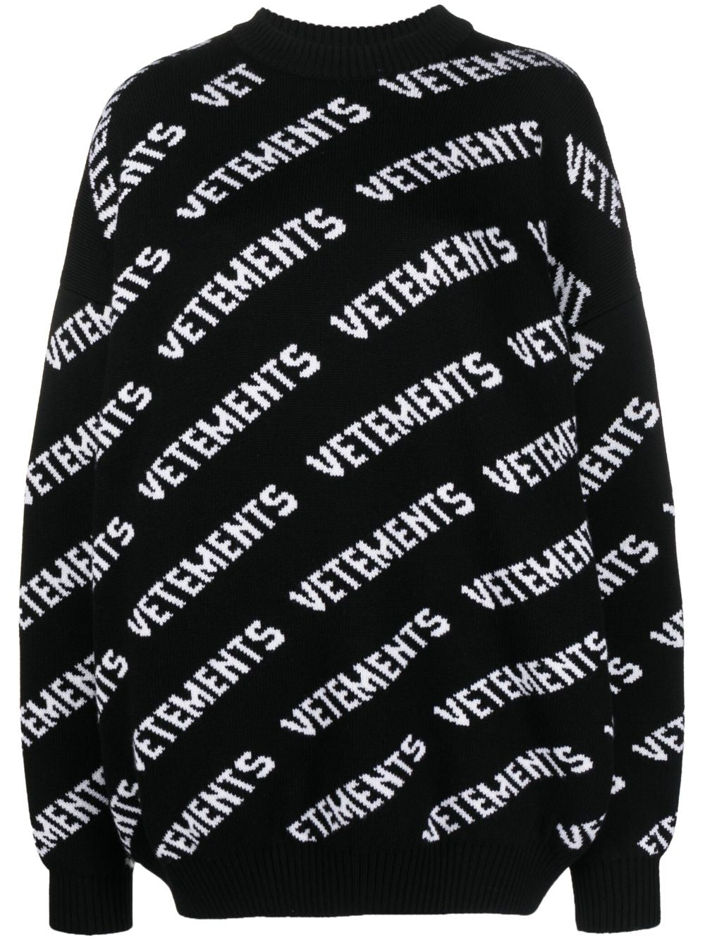 Vetements Sweaters Black