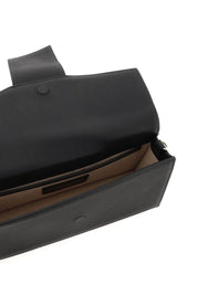 Strathberry 'Mini Crescent' Leather Bag   Black