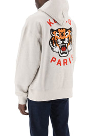 Kenzo Luky Tiger Hoodie   Grey