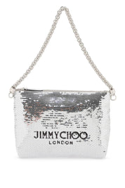 Jimmy Choo Callie Shoulder Bag   Silver