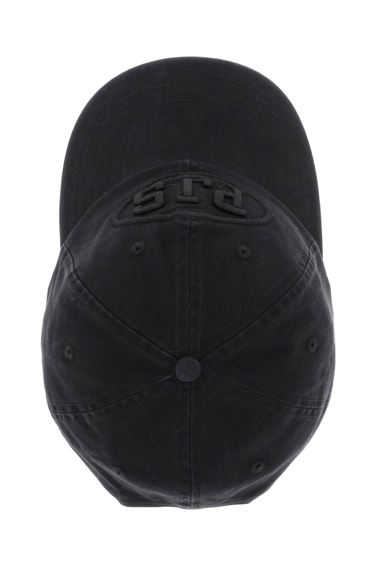 Parajumpers Baseball Cap With Embroidery   Black