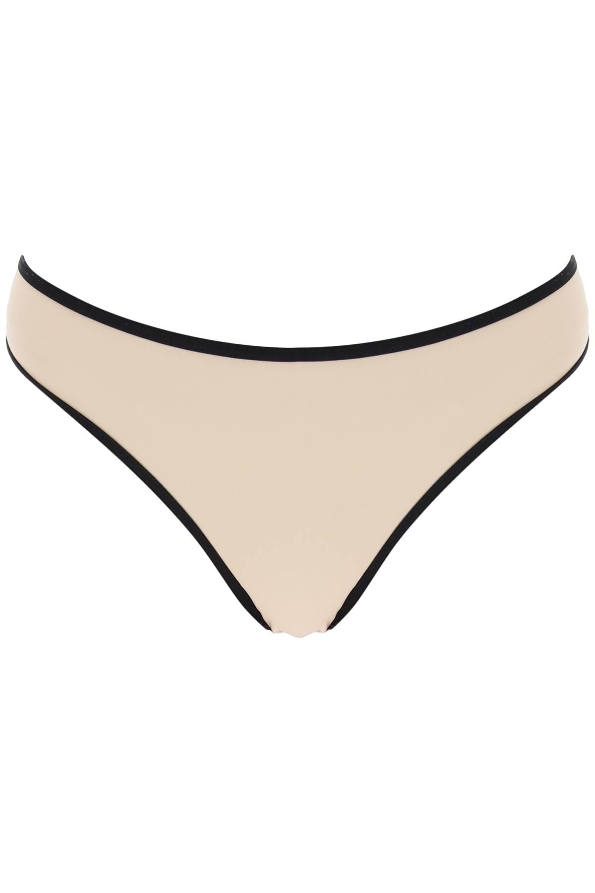 Toteme Replace With Double Quotebikini Briefs With Contrasting Edge   Beige