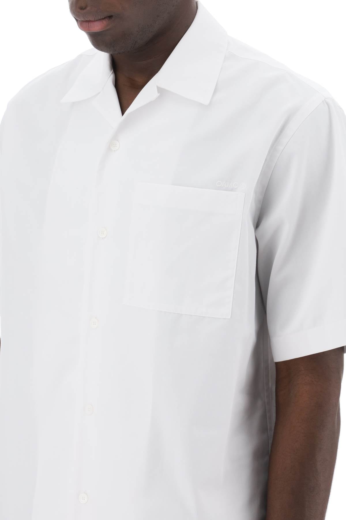 Oamc Kurt Bowling Shirt   White