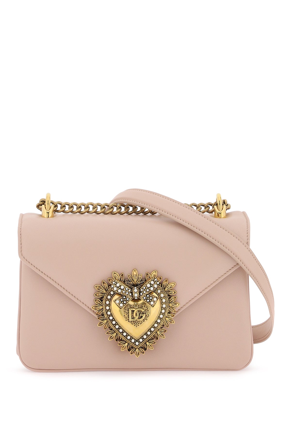 Dolce & Gabbana Devotion Shoulder Bag   Pink